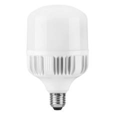Лампа светодиодная, (30W) 230V E27-Е40 6400K T80, LB-65