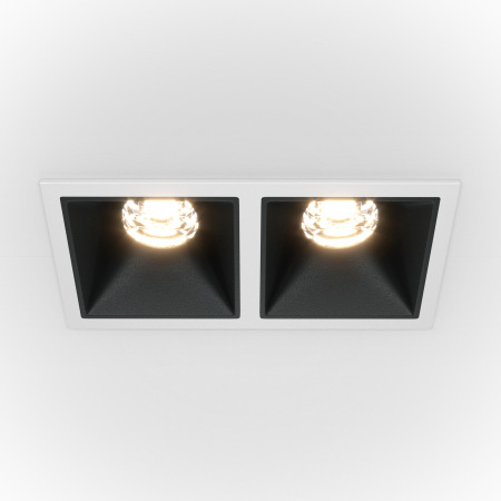 Встраиваемый светильник Alfa LED 3000K 2x10Вт 36° Dim Triac DL043-02-10W3K-D-SQ-WB