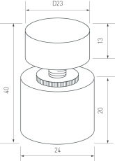 Диммер SR-NAVE-R24-2CH-BK (12-24V, 96-192W, DIM-CCT) (Arlight, IP65 Пластик, 2 года)