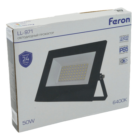 фото Светодиодный прожектор Feron LL-971 IP65 50W 6400K