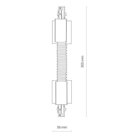 Коннектор гибкий Nowodvorski Ctls Power 8677