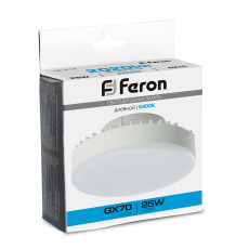 Лампа светодиодная Feron LB-474 GX70 25W 6400K