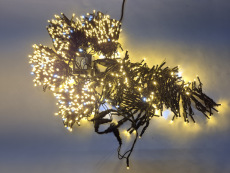 LED-PLS-200*5-20M-24V-WW/BL-F(W) Flash LED гирлянда Спайдер 5*20м 24V, белые теплые LED/Flash белый