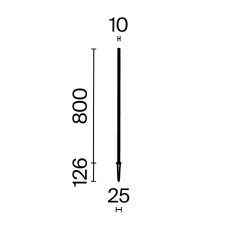 Ландшафтный светильник Spear 3000K 1Вт IP65, O441FL-L1GF3K1