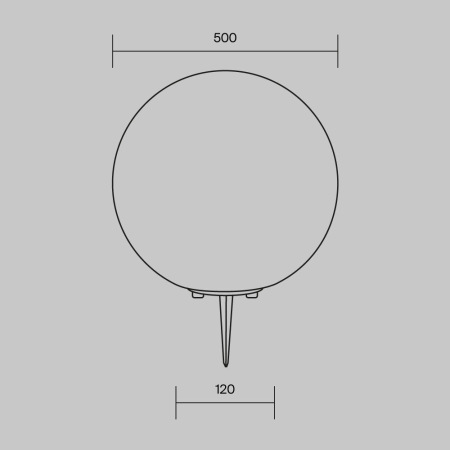 Ландшафтный светильник Erda O594FL-01W1