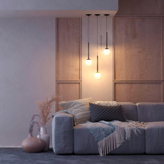 Светильник SP-BEADS-HANG-BUILT-T-R100-8W Warm3000 (BK-GD, 180 deg, 230V) (Arlight, IP20 Металл, 5 лет)