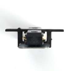 Коннектор прямой для встраиваемого шинопровода, черный, LD1004