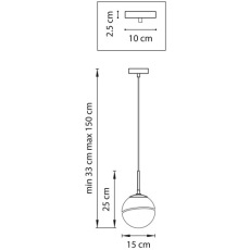 Подвесной светильник Lightstar Dissimo 803115