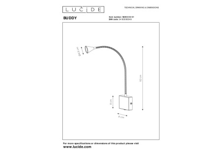 Светодиодный спот Lucide Buddy 18293/03/31