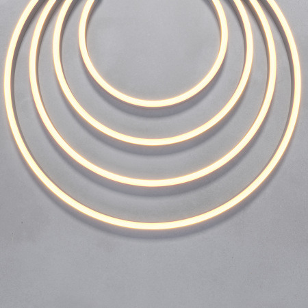 Гибкий неон 1206 24В 9,6Вт/м 3000K IP67 5м