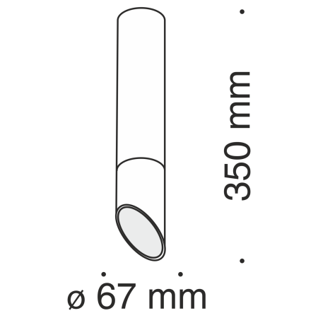 Потолочный светильник Lipari 1x50Вт GU10, C026CL-01B