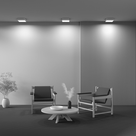 Потолочный светильник Zon 3000K 24W 120°, C032CL-24W3K-SQ-W