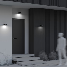 Настенный светильник (бра) Share 3000K 12Вт IP54, O443WL-L12GF3K