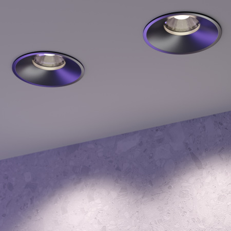 Встраиваемый светильник Round 4000K 12W 60°, DL058-12W4K-B