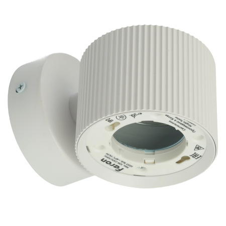 Светильник настенный Feron HL4580 ARIA 12W, 230V,GX53, белый IP20