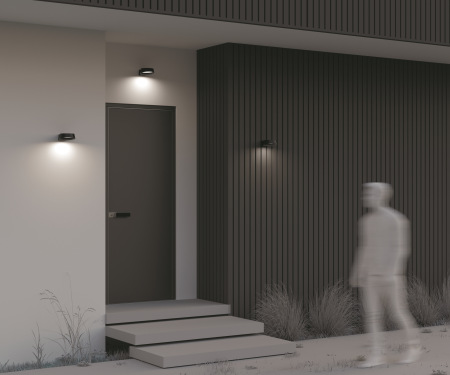 Настенный светильник (бра) Share 3000K 12Вт IP54, O443WL-L12GF3K