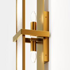 Настенный светильник (бра) Marmo E14х2, MOD099WL-02G