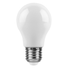 Лампа светодиодная, (3W) 230V E27 6400K A50, LB-375