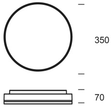Настенно-потолочный светодиодный светильник Deko-Light Subra 401004