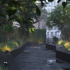 Ландшафтный светильник Spot 3000К 10Вт IP65, O486FL-L10GF3K