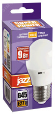 Лампа светодиодная LED 9Вт Е27 теплый белый матовый шар