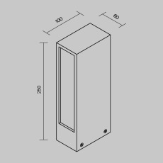Ландшафтный светильник Hof 3000К 6Вт IP65, O422FL-L6GF