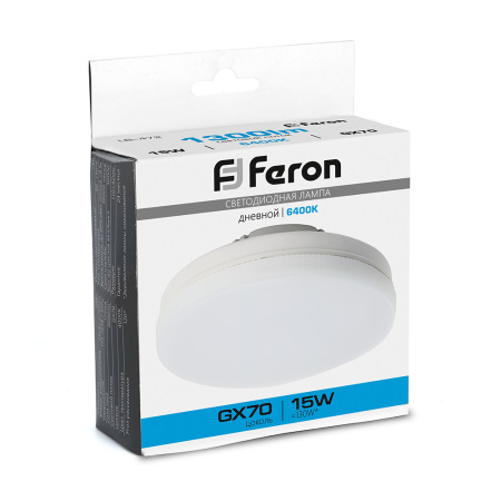 Лампа светодиодная Feron LB-472 GX70 15W 6400K