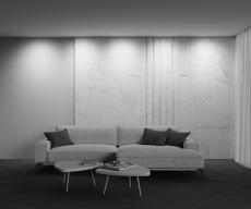 Встраиваемый светильник Parete 2700K-4000K 6Вт 75°, DL100-6W2.7-3-4K-W