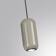 5053/1D PENDANT ODL24 447 черный/серый/металл Подвес GU10 LED 4W OVALI