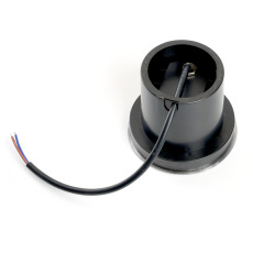 Светодиодный светильник тротуарный (грунтовый) Feron SP2801, 3W, AC12-24, низковольтный, 3000К, черный, D100*H80mm, вн.диаметр:70m