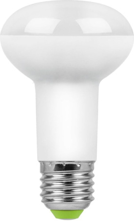 Лампа светодиодная, (11W) 230V E27 4000K R63, LB-463