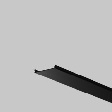 Рассеиватель для профиля 35×35 (Чёрный, 2 м), ALM-35-B-DF-2M 642040