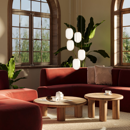 Подвесной светильник Sharlot, FR1012PL-05BS