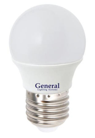 Светодиодная лампа GLDEN-G45F-B-8-230-E27-6500