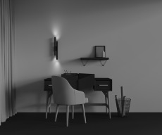 Настенный светильник Calipso 2700К 24Вт 36°, C082WL-24W2.7K-B