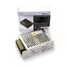 Трансформатор электронный для светодиодной ленты 60W 12V (драйвер), LB002 FERON
