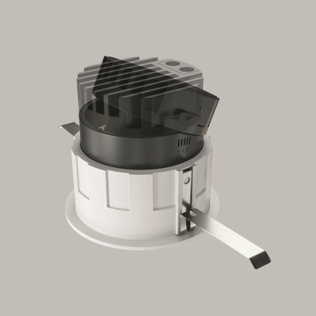 Встраиваемый светильник Wise 3000K 10W 36°, DL057-10W3K-W