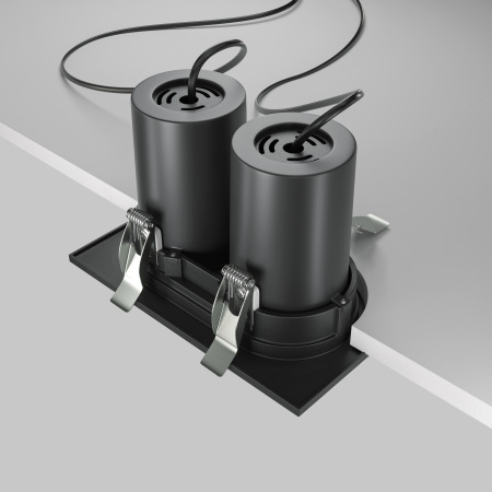 Встраиваемый светильник Hidden 4000K 2x10W 36°, DL045-02-10W4K-B