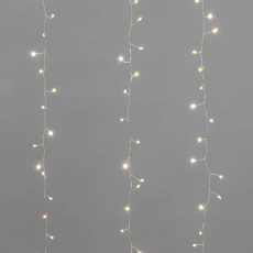 Гирлянда Светодиодный занавес из росы Фейерверк 3х3м 900 LED ТЕПЛЫЙ БЕЛЫЙ IP20 230В NEON-NIGHT