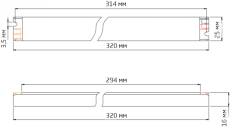 Блок питания KPS-V12-100W20-SM