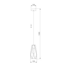 Подвесной светильник TK Lighting 2696 Lugo