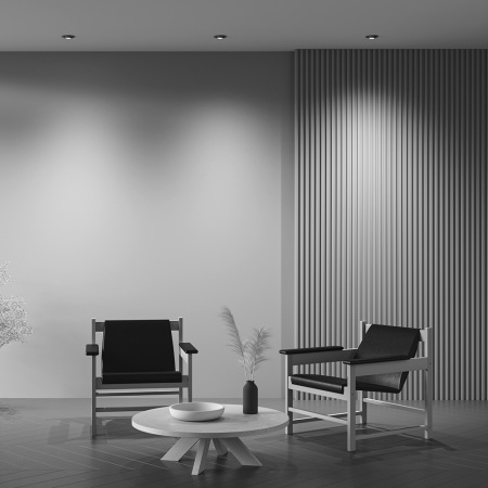 Встраиваемый светильник Hidden 4000K 1x10W 36°, DL045-01-10W4K-B