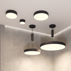 Потолочный светильник Zon 4000K 24W 120°, C032CL-24W4K-RD-B