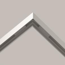 Коннектор питания угловой гибкий 15см Exility белый, TRA034CPC-42W-15-1