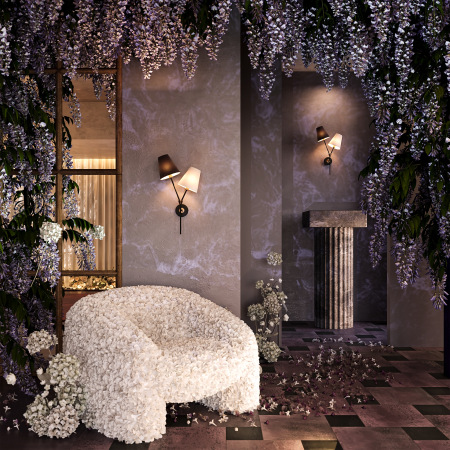 Настенный светильник (бра) Hats, FR5370WL-02B