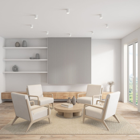 Точечный накладной светильник Denkirs DK4016-WH
