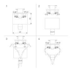 Адаптер Elektrostandard TRLM-1-CH 4690389154096