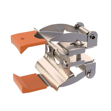 Держатель пружинный Unity встраиваемый, серебро, TRA002HR-11B