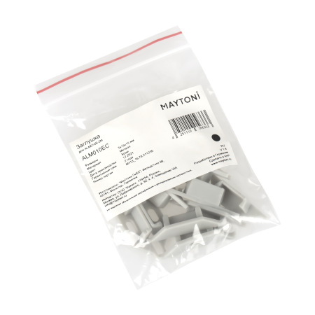 Комплект заглушек (для профиля ALM010S) 10шт., ALM010EC