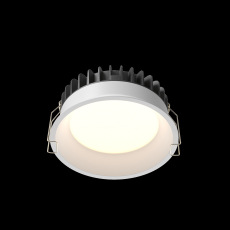 Встраиваемый светильник Okno 3000-4000-6000K 12W 100° IP 44, DL055-12W3-4-6K-W